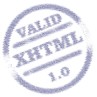 Valides XHTML 1.0 Strict